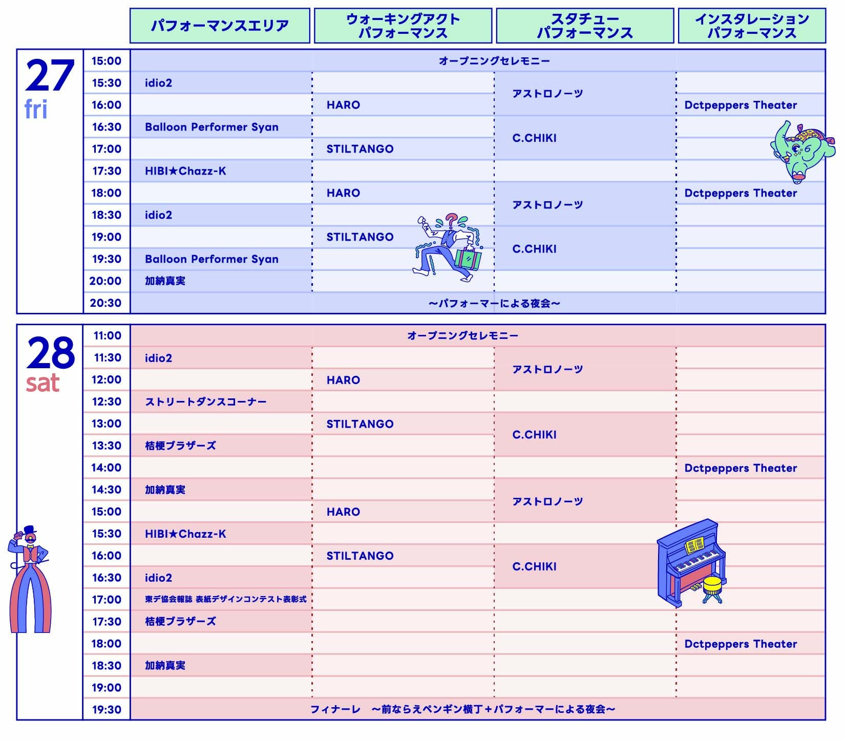 スケジュール